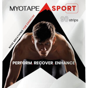myotape sport mouth tape, nasal breathing, cardio fitness